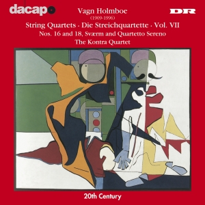 Holmboe Vagn - String Quartet Vol 7 in the group Externt_Lager /  at Bengans Skivbutik AB (2008145)