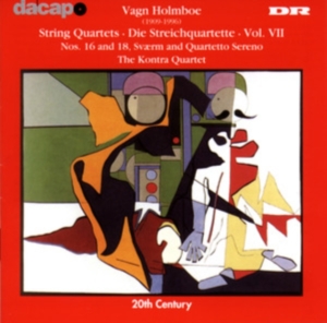 Holmboe Vagn - String Quartet Vol 7 in the group Externt_Lager /  at Bengans Skivbutik AB (2008145)
