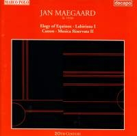 Maegaard Jan - Chamber Music in the group CD / Klassiskt at Bengans Skivbutik AB (2008185)