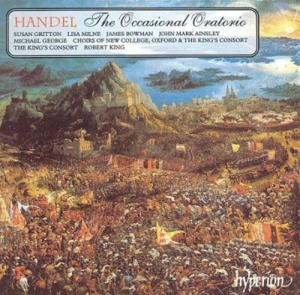 Handel George Frideric - Occasional Oratorio in the group Externt_Lager /  at Bengans Skivbutik AB (2008587)