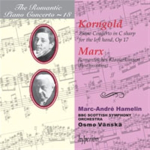 Korngold Erich Wolfgang - Piano Concertos/Marx in the group Externt_Lager /  at Bengans Skivbutik AB (2008604)