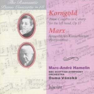 Korngold Erich Wolfgang - Piano Concertos/Marx in the group Externt_Lager /  at Bengans Skivbutik AB (2008604)