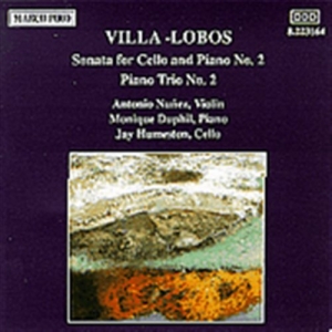 Villa Lobos Heitor - Cello Sonata No. 2/Piano Trio in the group CD / Klassiskt at Bengans Skivbutik AB (2008790)