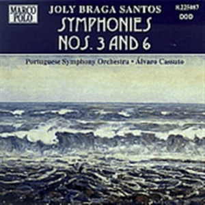 Braga-Santos Joly - Symphony 3 6 in the group Externt_Lager /  at Bengans Skivbutik AB (2008883)