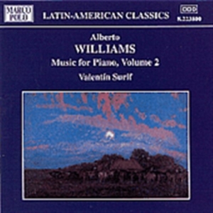 Williams Alberto - Piano Music Vol 2 in the group CD / Klassiskt at Bengans Skivbutik AB (2009015)