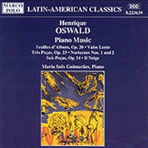 Oswald Henrique - Piano Music in the group CD / Klassiskt at Bengans Skivbutik AB (2009023)