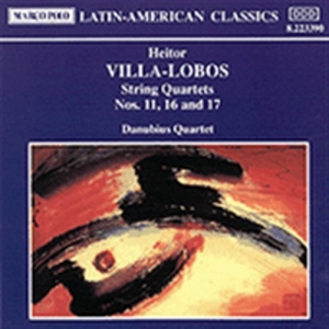 Villa Lobos Heitor - String Quartet 11 16 17 in the group CD / Klassiskt at Bengans Skivbutik AB (2009061)