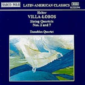 Villa Lobos Heitor - String Quartets Nos. 2 & 7 in the group CD / Klassiskt at Bengans Skivbutik AB (2009104)