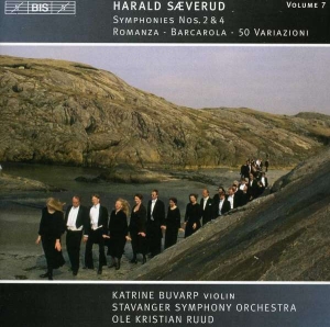 Saeverud - Symphonies 2 & 4 in the group Externt_Lager /  at Bengans Skivbutik AB (2009135)