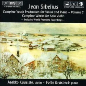 Sibelius Jean - Youth Production Vol1 in the group Externt_Lager /  at Bengans Skivbutik AB (2009144)