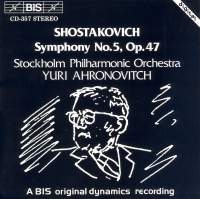 Shostakovich Dmitry - Symphony 5 in the group CD / Klassiskt at Bengans Skivbutik AB (2009392)