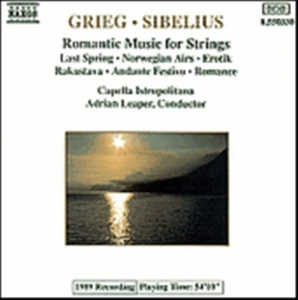Grieg/Sibelius - Romantic Music For String in the group Externt_Lager /  at Bengans Skivbutik AB (2009415)