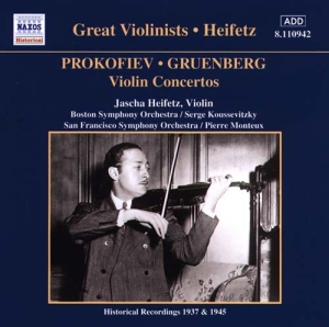 Prokofiev/Gruenberg - Violin Concertos 2 in the group CD at Bengans Skivbutik AB (2009511)
