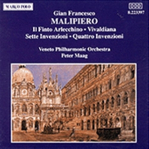 Malipiero Gian Francesco - Vivaldiana/Il Finto Arlecchino in the group CD / Klassiskt at Bengans Skivbutik AB (2009518)