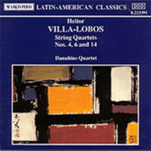 Villa Lobos Heitor - String Quartets Nos. 4, 6 & 14 in the group CD / Klassiskt at Bengans Skivbutik AB (2009547)