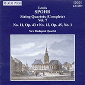 Spohr Louis - String Quartet Op43/Op45 1 in the group CD / Klassiskt at Bengans Skivbutik AB (2009555)