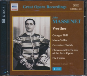 Massenet Jules - Werther in the group Externt_Lager /  at Bengans Skivbutik AB (2009592)