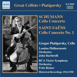 Schumann/Saint-Saens - Cello Concertos in the group Externt_Lager /  at Bengans Skivbutik AB (2009597)