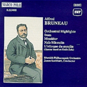 Bruneau Alfred - Orchestral Works in the group CD / Klassiskt at Bengans Skivbutik AB (2009605)