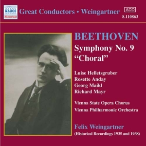 Beethoven Ludwig Van - Symphony 9 in the group Externt_Lager /  at Bengans Skivbutik AB (2009626)