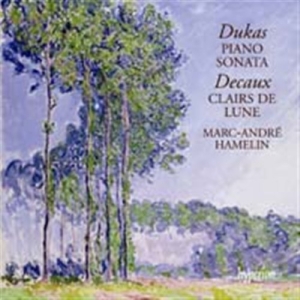 Dukas/Decaux - Piano Sonata In E Flat/Clairs in the group Externt_Lager /  at Bengans Skivbutik AB (2009639)