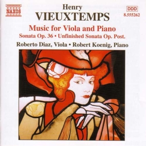 Vieuxtemps Henry - Music For Viola & Piano in the group Externt_Lager /  at Bengans Skivbutik AB (2009804)