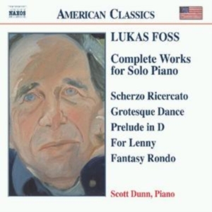 Foss Lukas - Piano Music in the group Externt_Lager /  at Bengans Skivbutik AB (2009807)