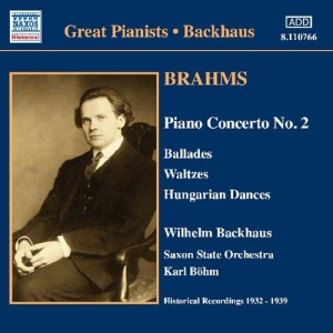 Brahms Johannes - Piano Concerto No 2 in the group Externt_Lager /  at Bengans Skivbutik AB (2009977)