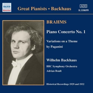Brahms Johannes - Piano Concerto 1 in the group Externt_Lager /  at Bengans Skivbutik AB (2010010)