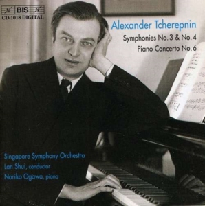 Tcherepnin Nikolay - Symphony 3 4 /Piano Conc 6 in the group Externt_Lager /  at Bengans Skivbutik AB (2010106)