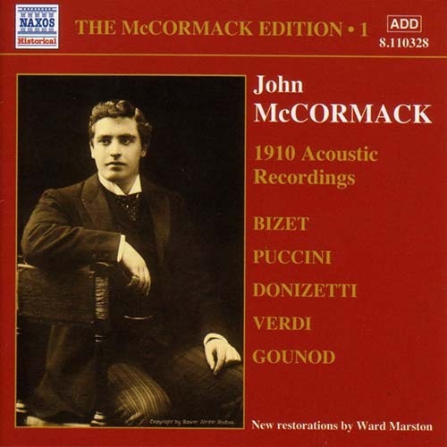 Various - The Mccormack Edition 1 - 1910 in the group CD / Bestsellers at Bengans Skivbutik AB (2010363)