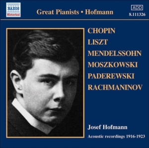 Various Composers - Josef Hofmann in the group Externt_Lager /  at Bengans Skivbutik AB (2010726)