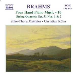 Brahms Johannes - Four Hand Piano Music 10 in the group Externt_Lager /  at Bengans Skivbutik AB (2010743)