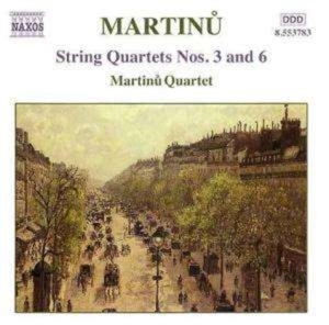 Martinu Bohuslav - String Quartets Vol 2 in the group Externt_Lager /  at Bengans Skivbutik AB (2010872)
