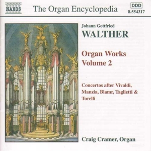 Walther Johann Gottfried - Organ Works Vol 2 in the group Externt_Lager /  at Bengans Skivbutik AB (2010880)