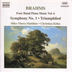 Brahms Johannes - Four Hand Piano Music 6 in the group Externt_Lager /  at Bengans Skivbutik AB (2010915)