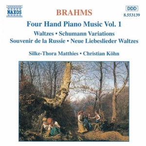 Brahms Johannes - Four Hand Piano Music 1 in the group Externt_Lager /  at Bengans Skivbutik AB (2011051)