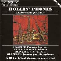 Various - Rollin Phones Sax Quartet in the group Externt_Lager /  at Bengans Skivbutik AB (2011496)
