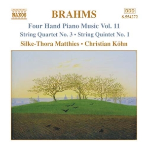 Brahms Johannes - Four Hand Piano Music 11 in the group Externt_Lager /  at Bengans Skivbutik AB (2011758)
