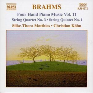 Brahms Johannes - Four Hand Piano Music 11 in the group Externt_Lager /  at Bengans Skivbutik AB (2011758)