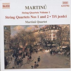 Martinu Bohuslav - String Quartets Vol 1 in the group Externt_Lager /  at Bengans Skivbutik AB (2011801)