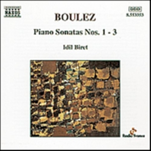Boulez Pierre - Piano Sonatas 1-3 in the group Externt_Lager /  at Bengans Skivbutik AB (2011802)