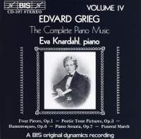 Grieg Edvard - Complete Piano Music Vol 4 in the group Externt_Lager /  at Bengans Skivbutik AB (2012457)