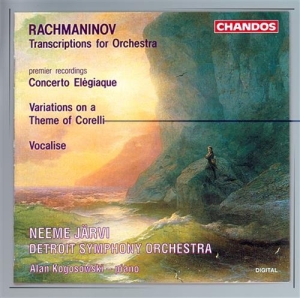 Rachmaninov - Concerto Elegiaque in the group Externt_Lager /  at Bengans Skivbutik AB (2012813)