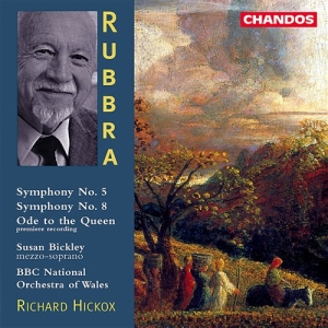 Rubbra - Symphonies No. 5 & 8 / Ode To in the group Externt_Lager /  at Bengans Skivbutik AB (2013075)
