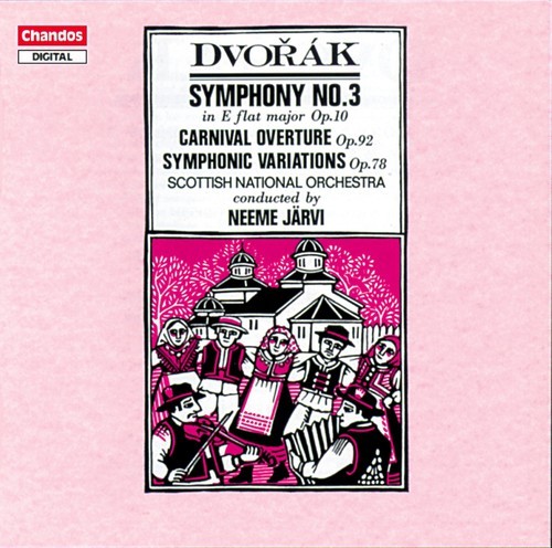 Dvorak - Symphony No. 3 in the group CD / Klassiskt at Bengans Skivbutik AB (2013141)