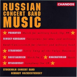 Various - Russian Concert Band Music in the group Externt_Lager /  at Bengans Skivbutik AB (2013163)
