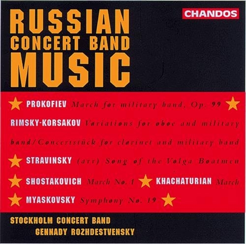 Various - Russian Concert Band Music in the group Externt_Lager /  at Bengans Skivbutik AB (2013163)