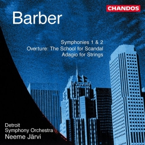 Barber - Symphonies No. 1 & 2 in the group CD / Klassiskt at Bengans Skivbutik AB (2013372)
