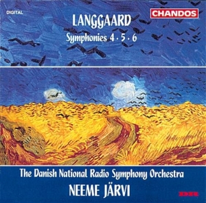 Langgaard - Symphonies No. 4,5,6 in the group Externt_Lager /  at Bengans Skivbutik AB (2013424)